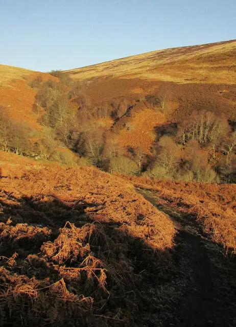 NT9516 : Approaching Linhope Spout