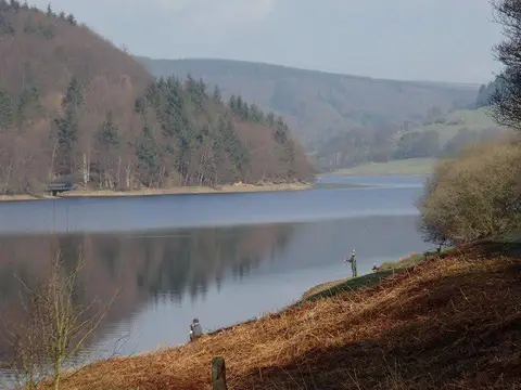 SK1987 : Fishing at Ladybower Reservoir