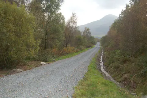 SH5750 : Track to Beddgelert Forest car park