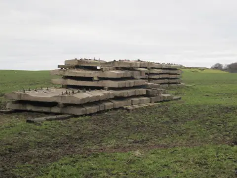 NZ0682 : Railway Sleepers