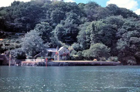 SW8439 : Quay Cottage, Trelissick, River Fal, 1979