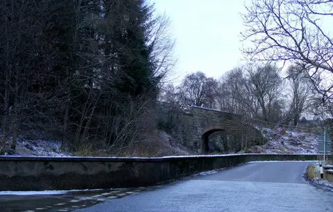 NJ2341 : Railway Bridge at Dailuaine