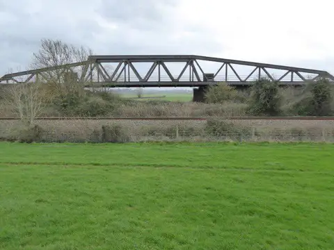 ST3027 : Railway bridge at Cogload Junction