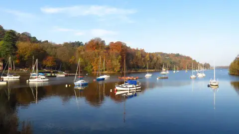 SJ9558 : Southern end of Rudyard Reservoir, Staffordshire