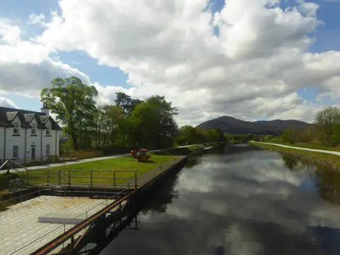 NN1176 : The Caledonian Canal at Banavie