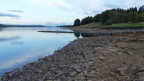 NY6687 : Lakeside at Leaplish