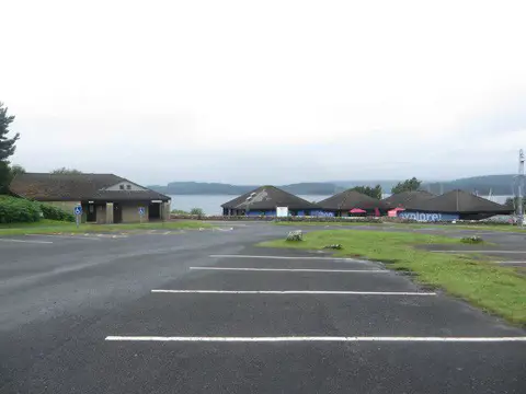 NY6986 : Car park and visitor centre, Tower Knowe
