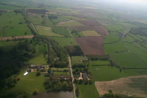 SE5476 : Newburgh Priory and Park: aerial 2018
