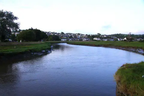 SW9971 : The River Camel at Guineaport