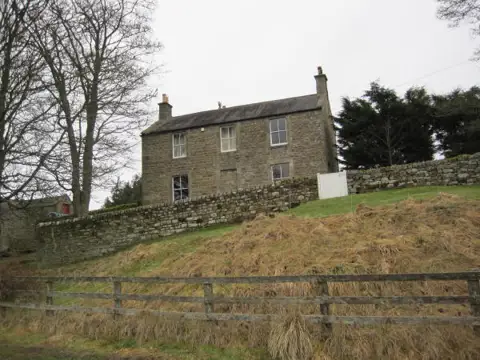 NY8484 : Hainingrigg Farmhouse