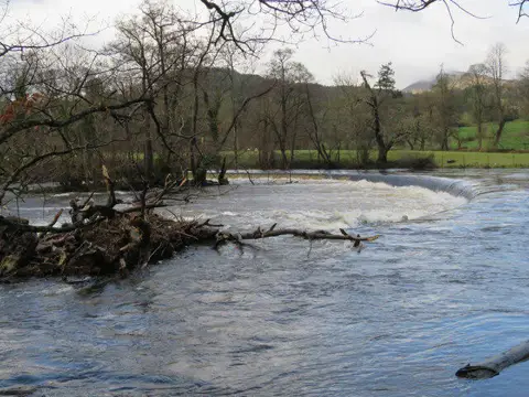 SJ1943 : Horseshoe Falls on the River Dee