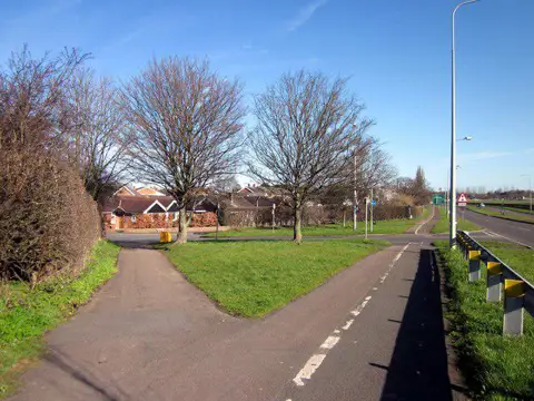 SJ4366 : Road Junction on the A41, Chester