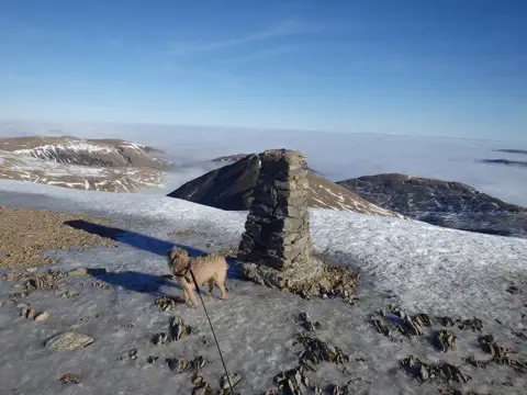 NY3415 : On Helvellyn