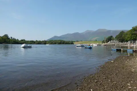 NY2622 : Northern end of Derwent Water