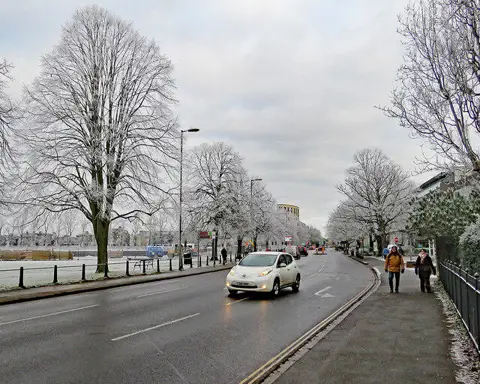 TL4557 : Frosty Gonville Place