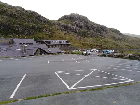 SH6455 : Pen y Pass car park