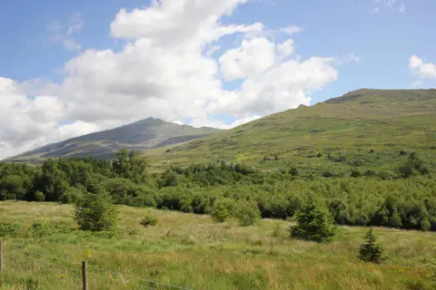 SH5749 : View towards Snowdon
