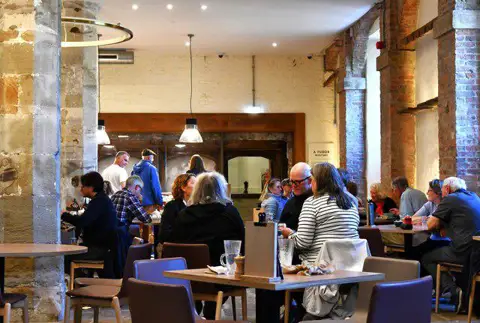 NZ2130 : Bishop Auckland, Auckland Castle: The tea room