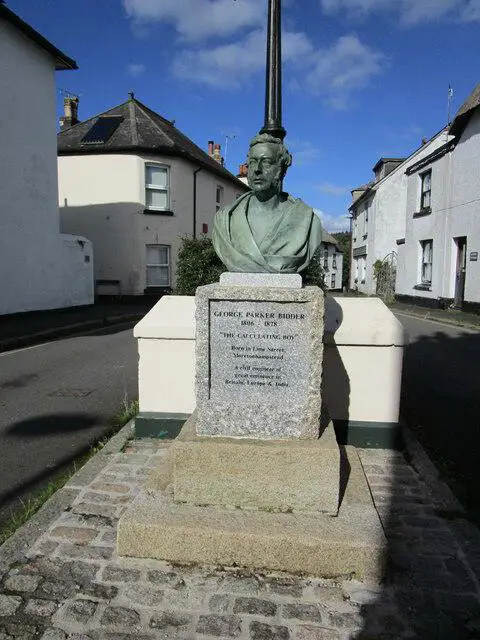 SX7586 : Memorial to George Parker Bidder