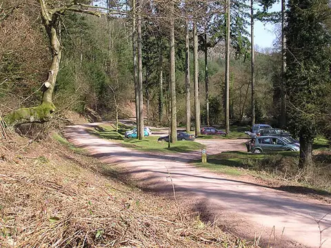 ST1637 : Ramscombe picnic area, upper car park