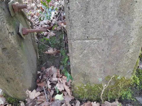 SS5992 : Ordnance Survey Cut Mark