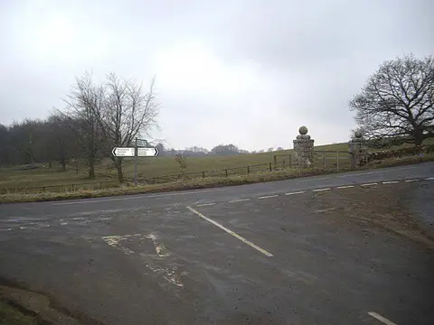 NZ0383 : Junction of Morpeth road with the B6342