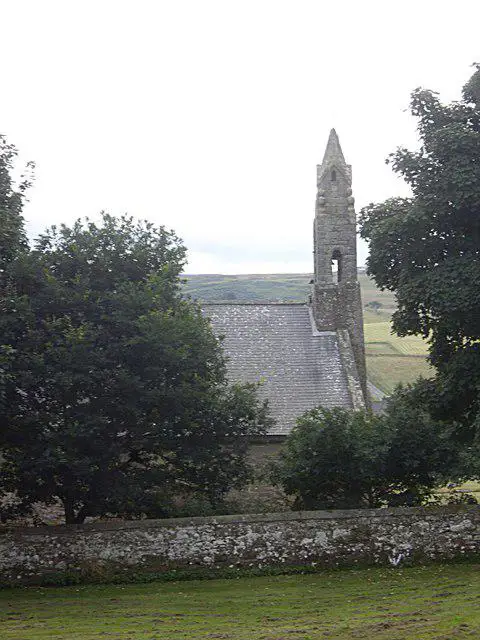 NY9393 : Belfry of St Cuthbert's Church, Elsdon