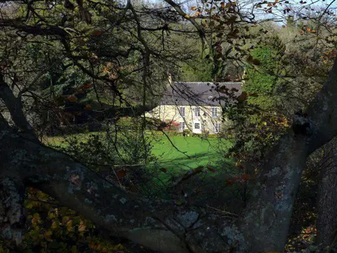 NZ1785 : Snuff Mill from south bank of the River Wansbeck