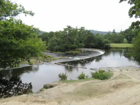 SJ1943 : Horseshoe Falls at Berwyn