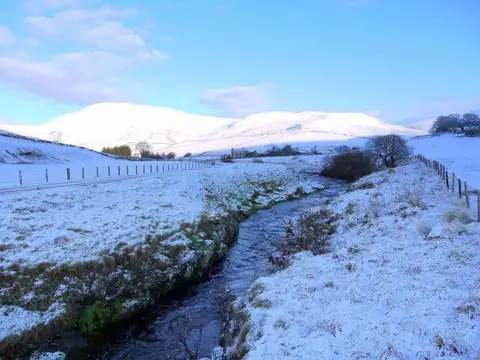 NT8610 : River Coquet at Wedder Leap