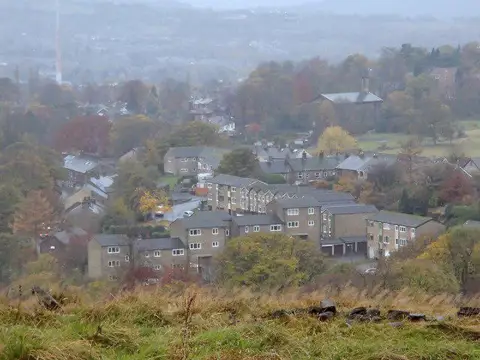 SK0494 : Above Glossop