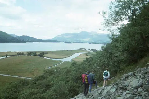 NY2618 : Beneath Shepherd's Crag