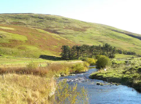 NT8610 : The Coquet at Barrowburn