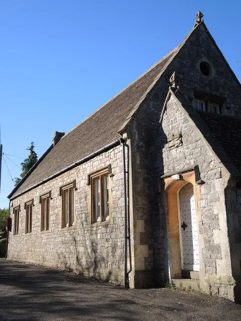 ST4565 : The old school in Plunder Lane