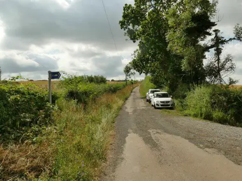 NU2111 : Road uphill from Greenrigg Halt